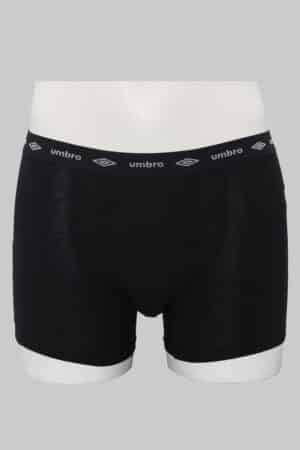 Boxer uomo cotone elasticizzato Umbro 701 nero