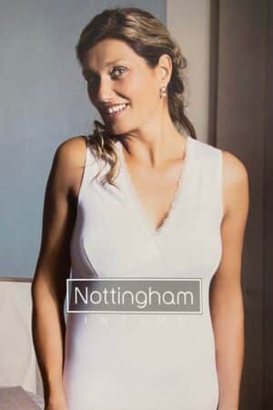 Canotta donna con forma del seno a costina Nottingham VL3025