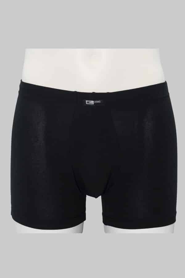 Boxer uomo cotone elasticizzato Cotonella 2397 2Pz nero