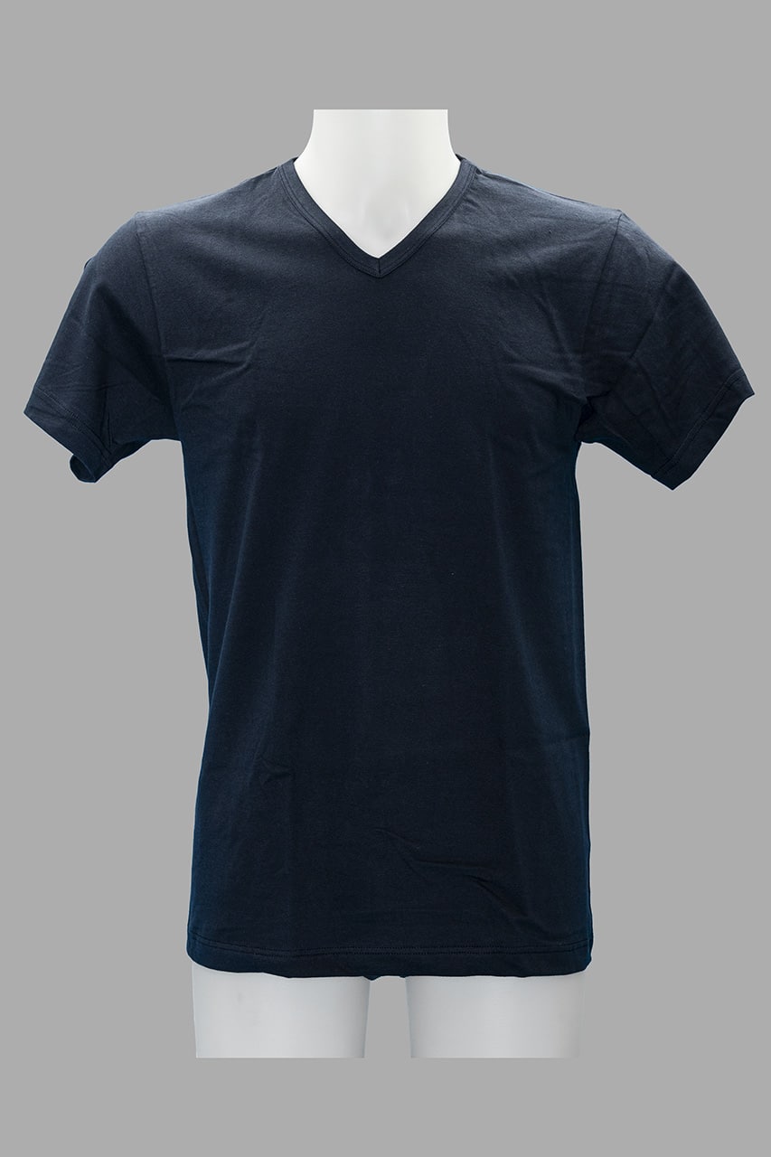 Maglia intima cotone uomo scollo V TV6103 Nottingham blu