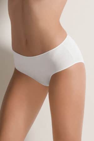 Slip donna in cotone vita alta Cotonella 3488 3PZ fronte