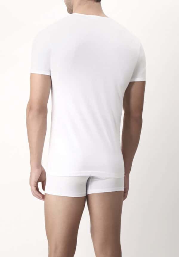 T-shirt uomo Cagi in cotone scollo V 5324