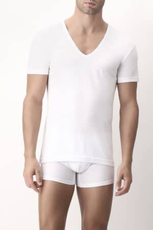 Maglia intima uomo Cagi cotone scollo V 5326