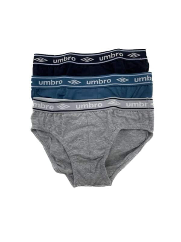 Slip bambino ragazzo con elastico esterno Umbro 800 3Pz