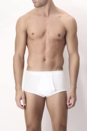 Slip con apertura davanti a costina Cagi 1200