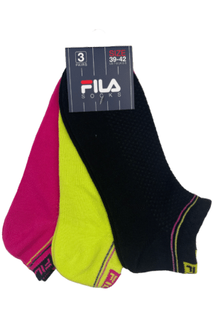 Fantasmino donna in cotone Fila F119 3Pz