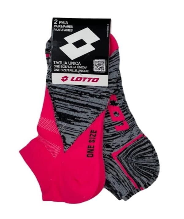 Calzini fantasmini sportivi donna Lotto IRON 2PZ fantasia 2