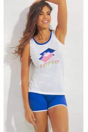 Completo estivo donna t-shirt e pantaloncino Lotto LP5124