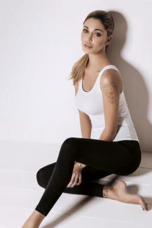 Leggings jadea in cotone elasticizzato 4265