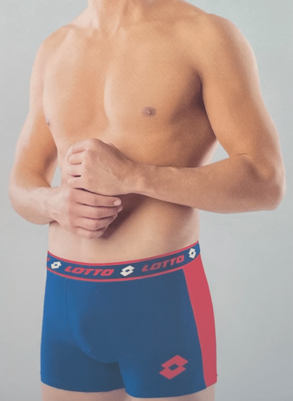 Boxer uomo cotone elasticizzato Lotto LB1287