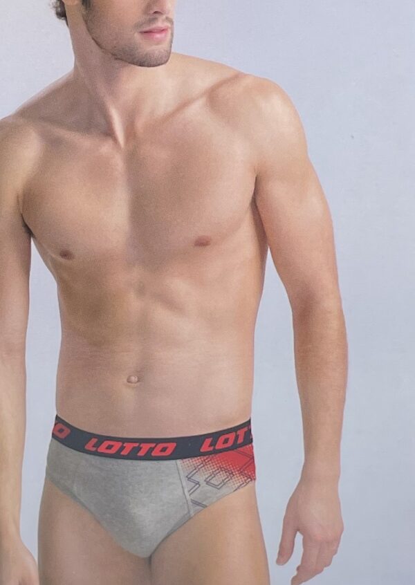 Slip uomo fantasia elasticizzato Lotto LS1293