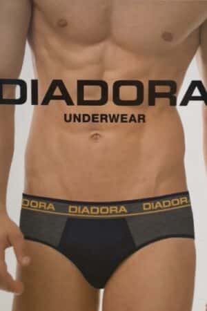 Slip uomo Diadora in cotone elasticizzato 6005G3 3pz