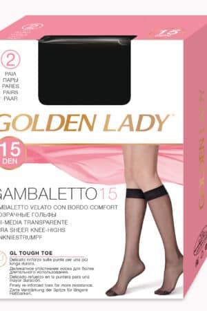 Gambaletto velato 15 Golden Lady 2 Paia