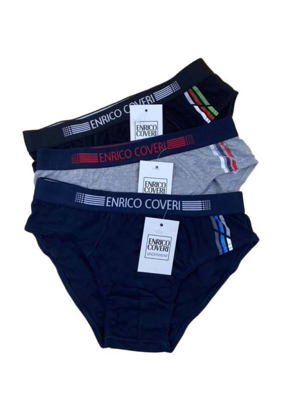 Slip uomo Enrico Coveri in cotone elasticizzato ES1247