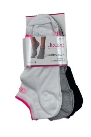 Calze fantasmino in cotone Jadea JB785 3PZ
