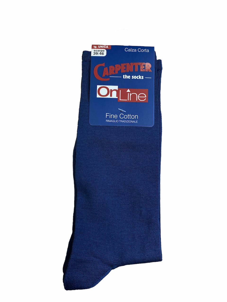 Calzini corti uomo cotone Carpenter 0106 azzurro