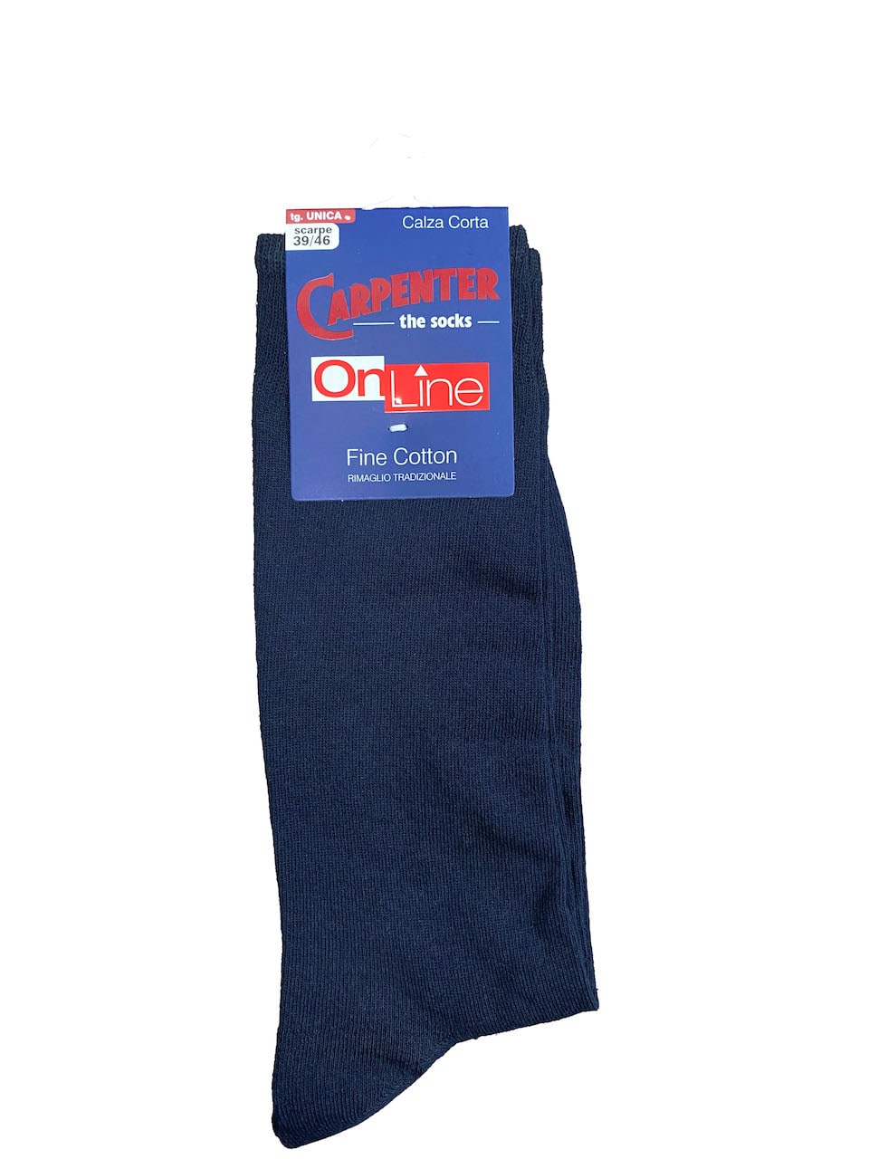 Calzini corti uomo cotone Carpenter 0106 blu scuro