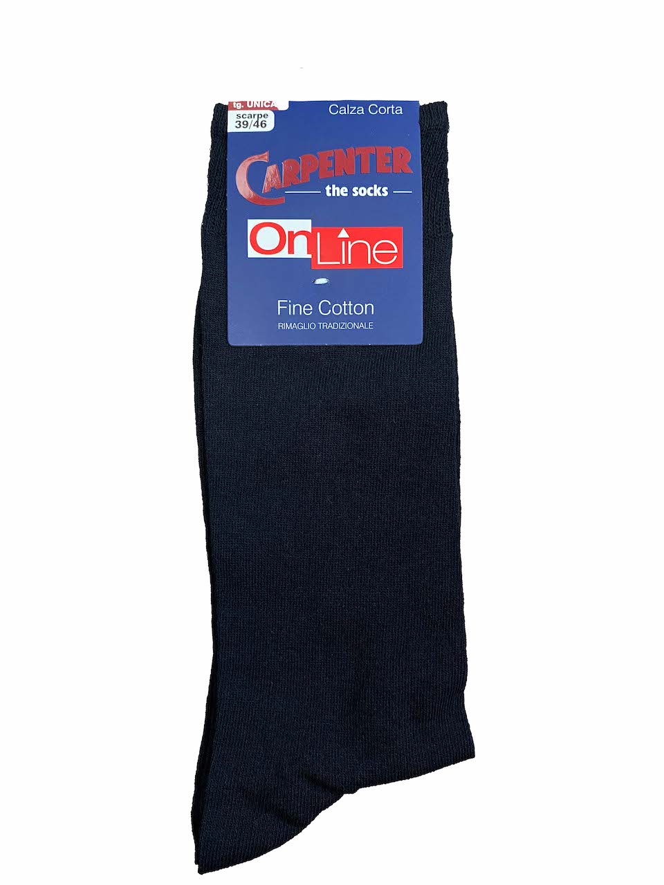 Calzini corti uomo cotone Carpenter 0106 nero