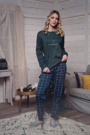 Pigiama caldo cotone donna Nacshua Amalfi