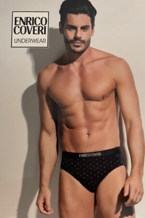 Slip uomo Enrico Coveri in cotone elasticizzato ES1717