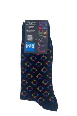 Calze da uomo invernali Enrico Coveri HAPPY LINE 17 ass7