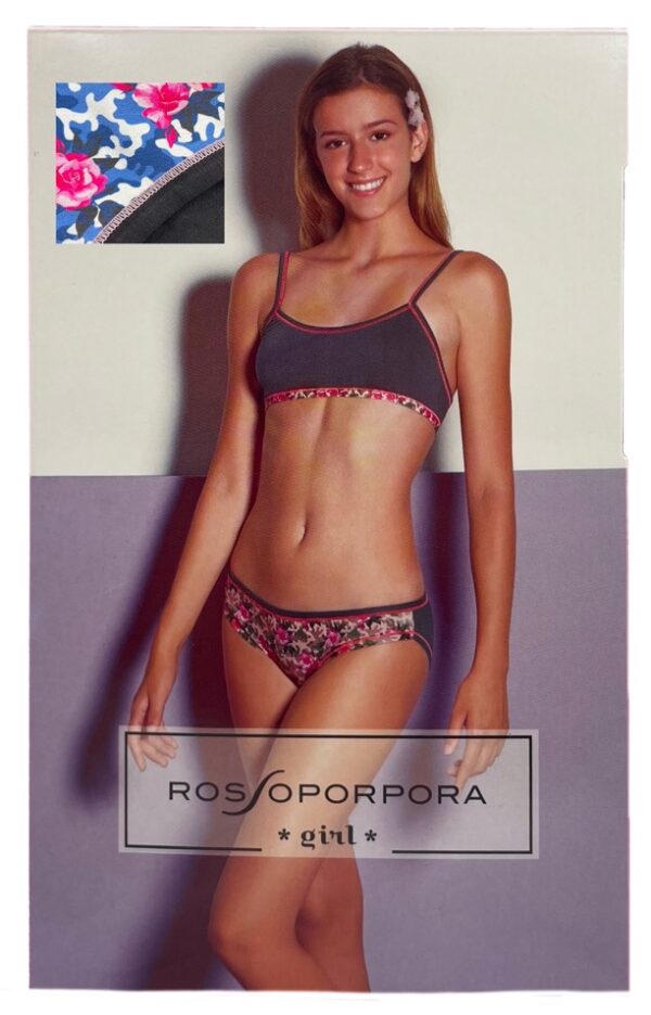 Completino intimo ragazza RossoPorpora CS205