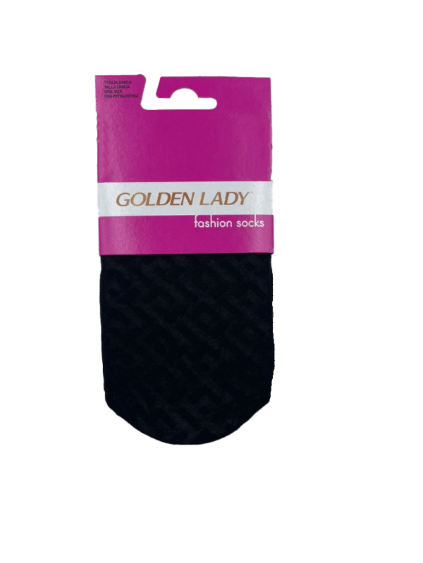 Calzino corto invernale da donna Golden lady Geometrie