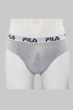 slip Fila uomo in cotone elasticizzato FU5015 grigio