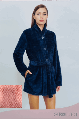 Vestaglia da donna con bottoni Sielei W37GE70