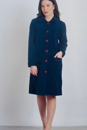 Vestaglia da donna invernale con bottoni Lingery 8132