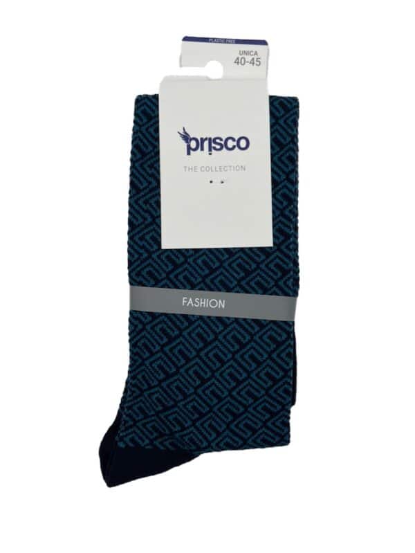 Calze da uomo invernali Prisco JACK C FASHION ASS.B azzurro