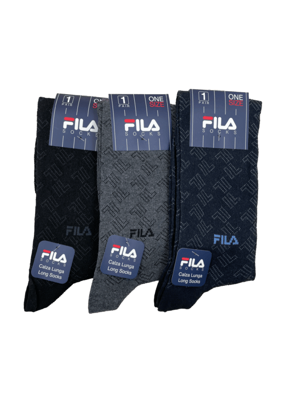 Calzino lungo da uomo in caldo cotone Fila F5332LD