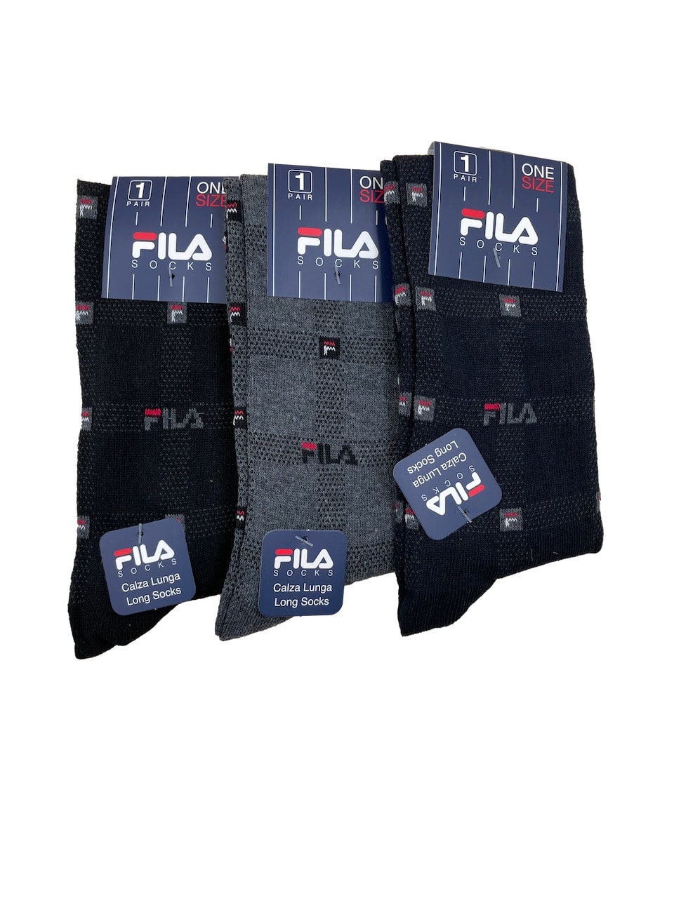 Calze da uomo invernali lunghe Fila F5331D