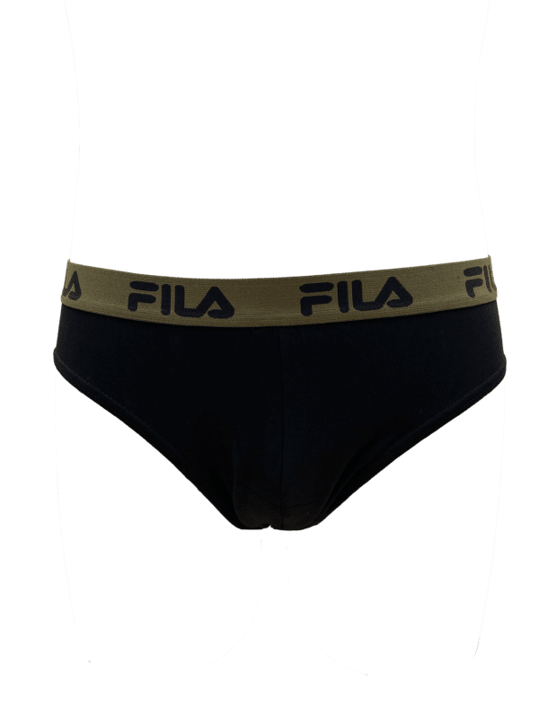 Slip da uomo con elastico esterno stampato Fila FU5015