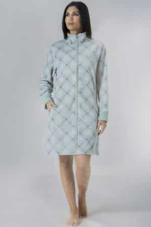 Vestaglia Pile donna con zip Karelpiù KF5229 foto