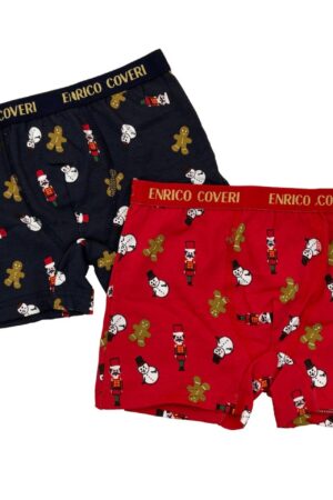 Boxer rosso da bambino Enrico Coveri