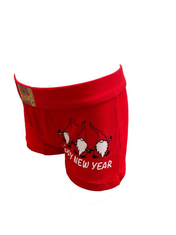 Boxer rosso da bambino Gasolino