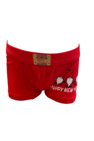 Boxer rosso da bambino Gasolino