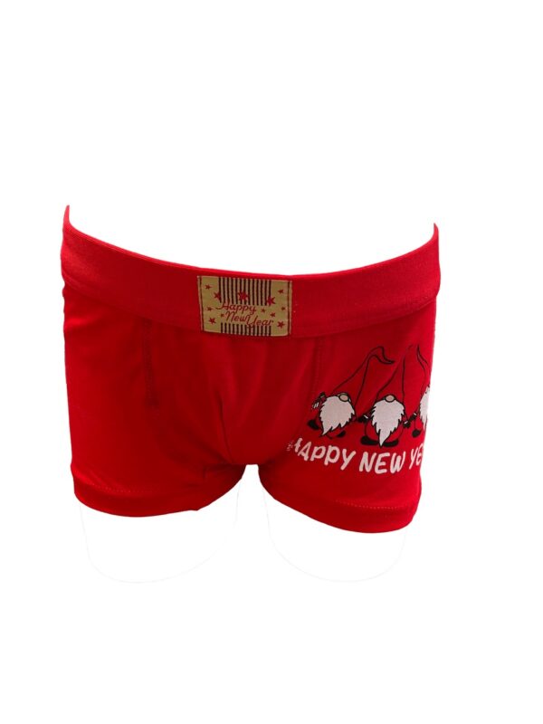 Boxer rosso da bambino Gasolino