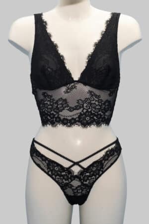 Completino intimo donna bralette Lormar 1703