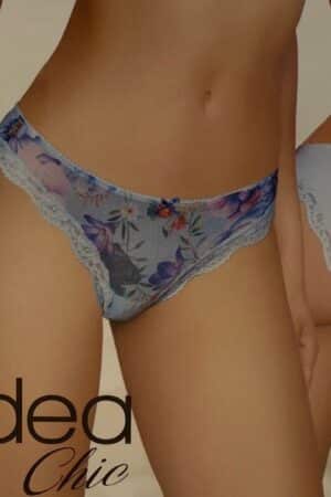 Slip brasiliana fantasia con pizzo Jadea 6239