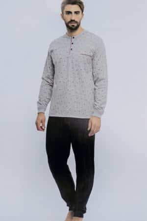Pigiama uomo cotone leggero lungo Gary 60030
