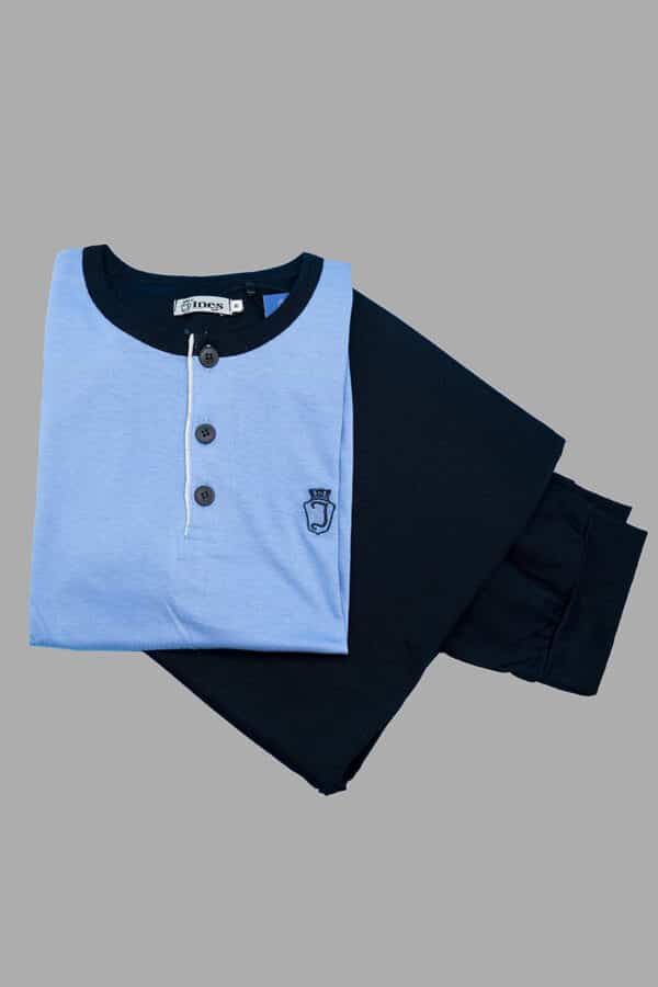 Pigiama uomo estivo lungo Ines 1328 jeans