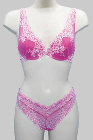 Completino intimo donna Pura P0788C pink