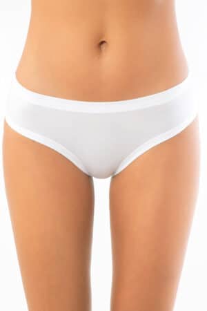 Slip donna medio basso IOSONOIO 5005 bianco fronte