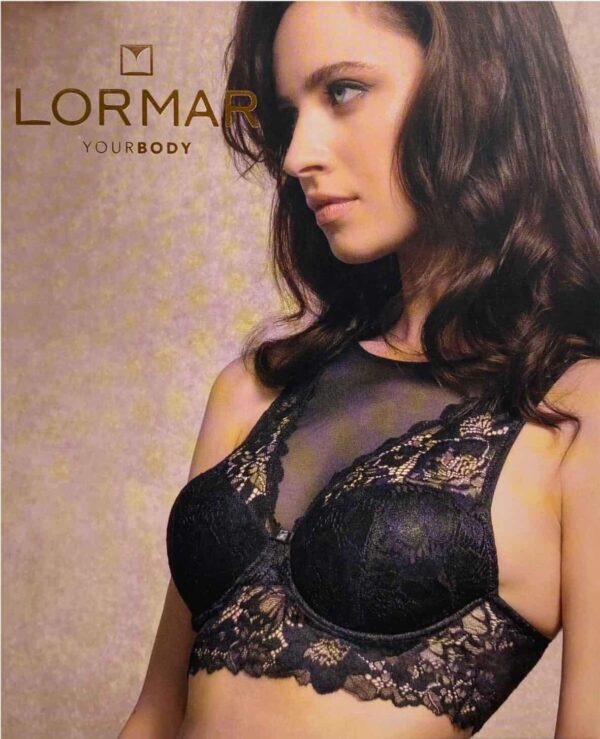 Reggiseno a top Lormar in pizzo STAR