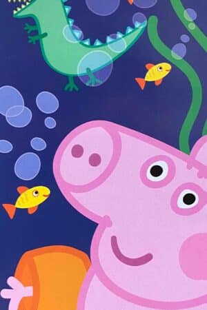 Telo mare bimbo 100% cotone Peppa Pig George