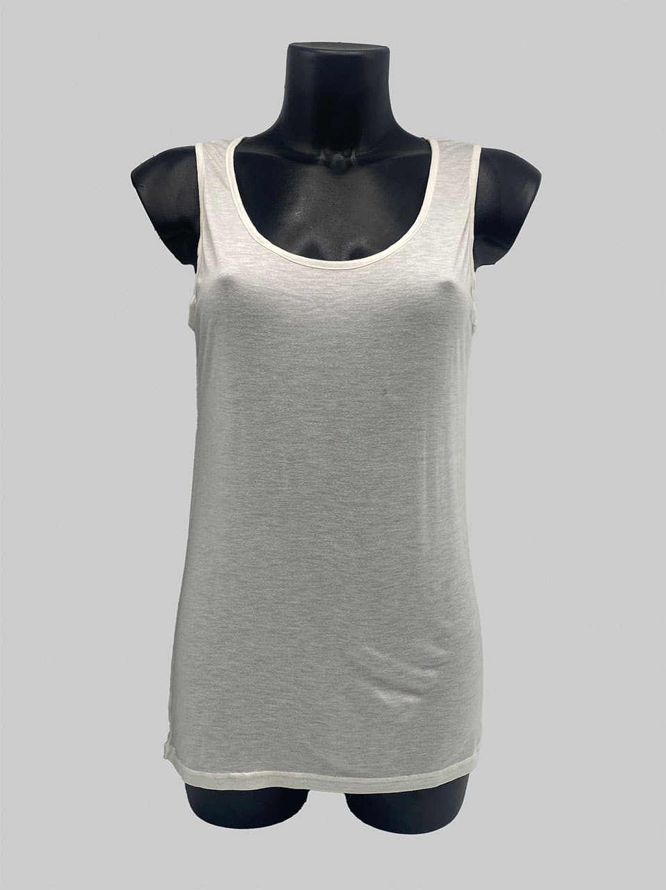 Canottiere intimo donna in modal e seta spalla larga Sublyme 1529 - immagine 7