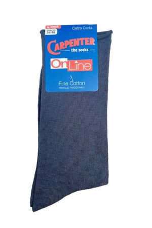Calzini corti uomo cotone Carpenter 0176 blu