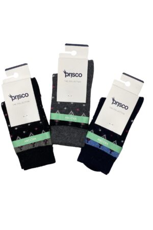 Calze donna invernali corte Prisco Angora alce ass.D